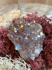 Angel Aura Amethyst Geode Medium Cluster