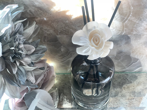 Smoked Black Ombre Glass Diffuser with Essential Oil