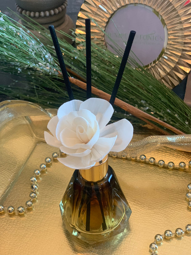Amber Ombre Essential Oil Glass Diffuser