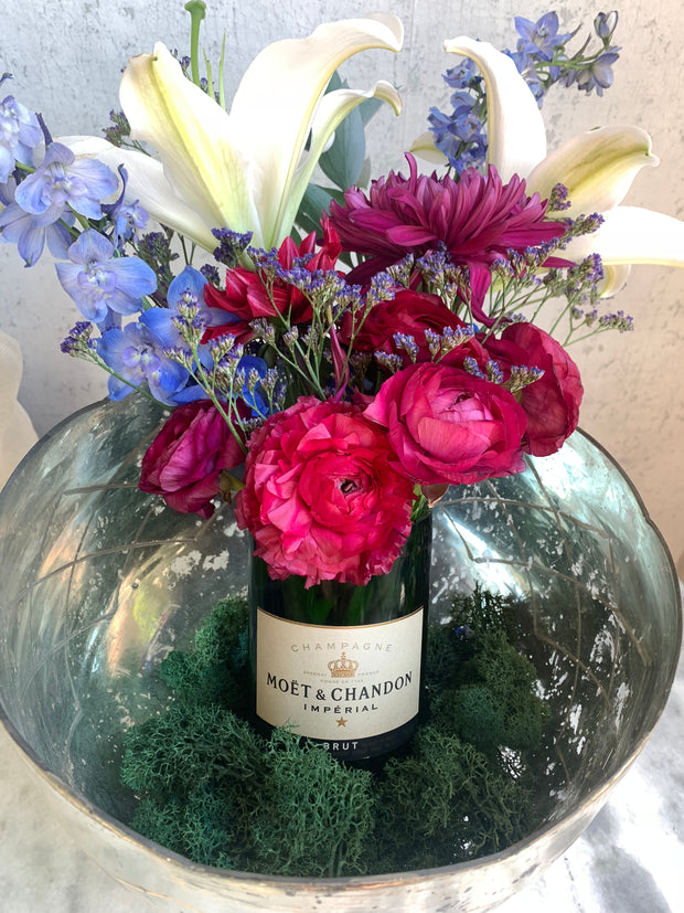 Juniper & Tonics Champagne Flowers - Moet & Chandon