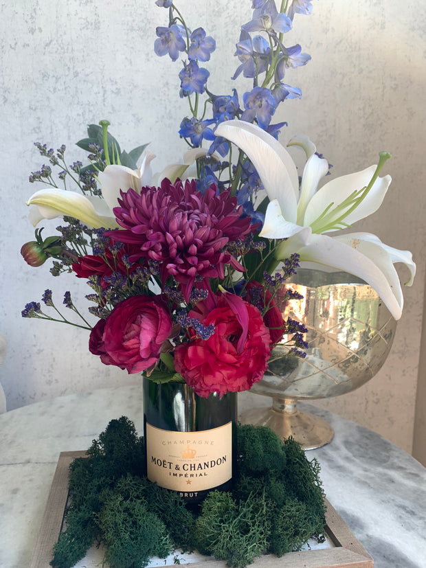 Juniper & Tonics Champagne Flowers - Moet & Chandon