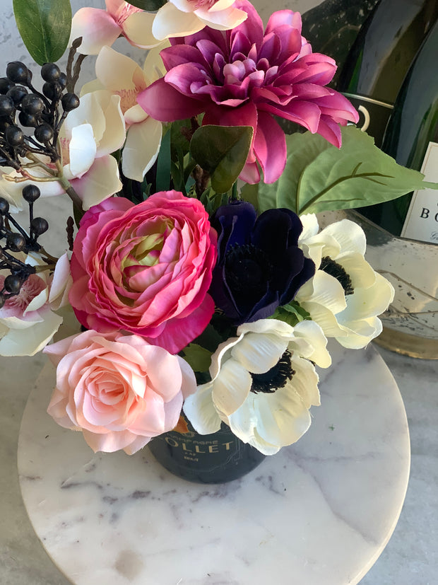 Juniper & Tonics Champagne Flowers - Orchid & Peony