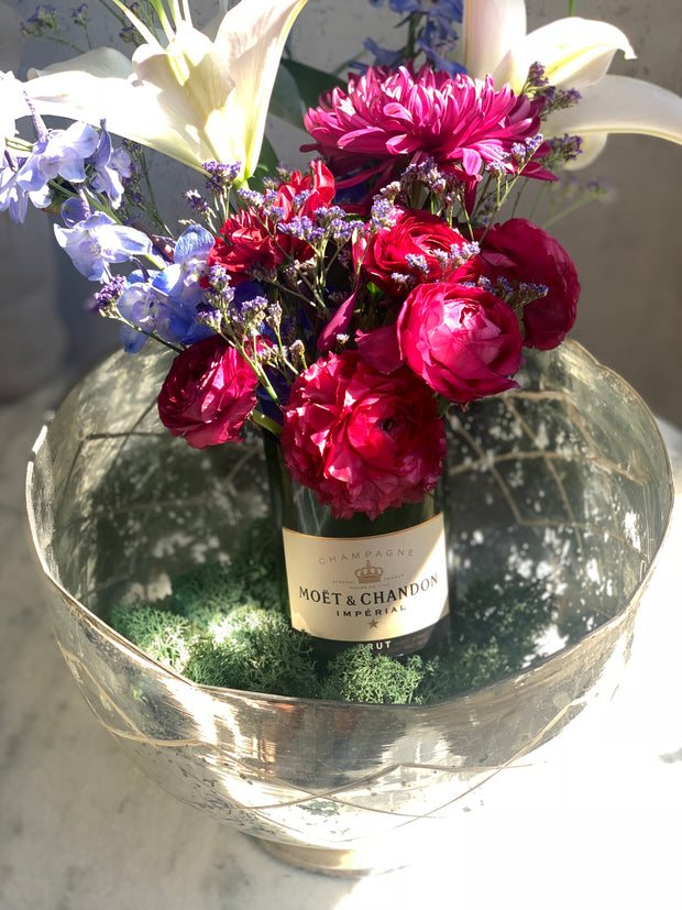 Juniper & Tonics Champagne Flowers - Moet & Chandon