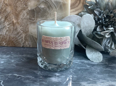 Crystal Glass Candle